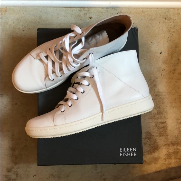 eileen fisher gaze high top sneaker